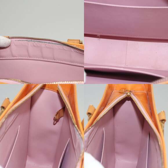 LOUIS VUITTON Monogram Vernis Columbus Bag Marshmallow Pink M91032 - Picture 12 of 13